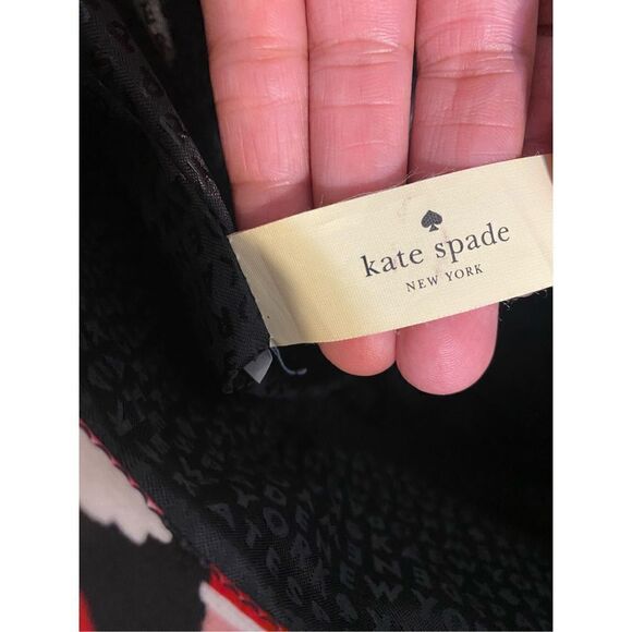 Kate Spade Women's Black Take The Cake Bon Shopper Tote Bag Size Large - Picture 9 of 11